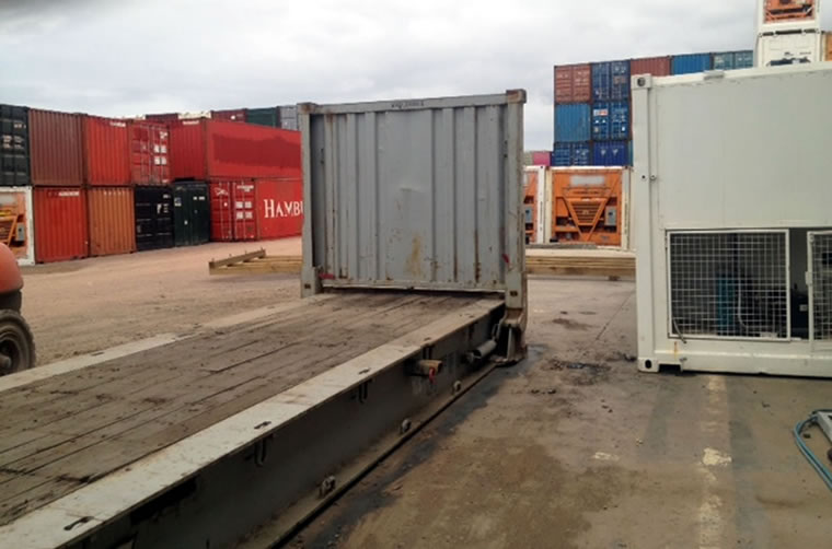 40ft Flat Rack Container Sales