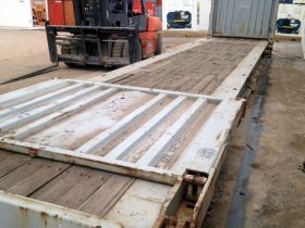 40ft Flat Rack Transport Container