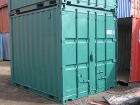 Green 10ft Shipping Container