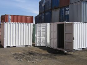 White 10ft Shipping Container