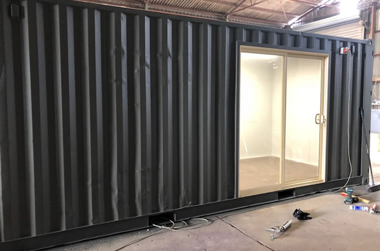 Shipping Container Sliding Doors