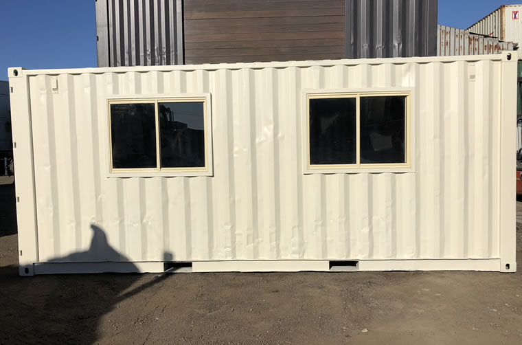 Shipping Container Sliding Windows